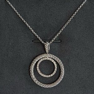 DAVID YURMAN 'Mobile' Pendant with Diamonds on Chain